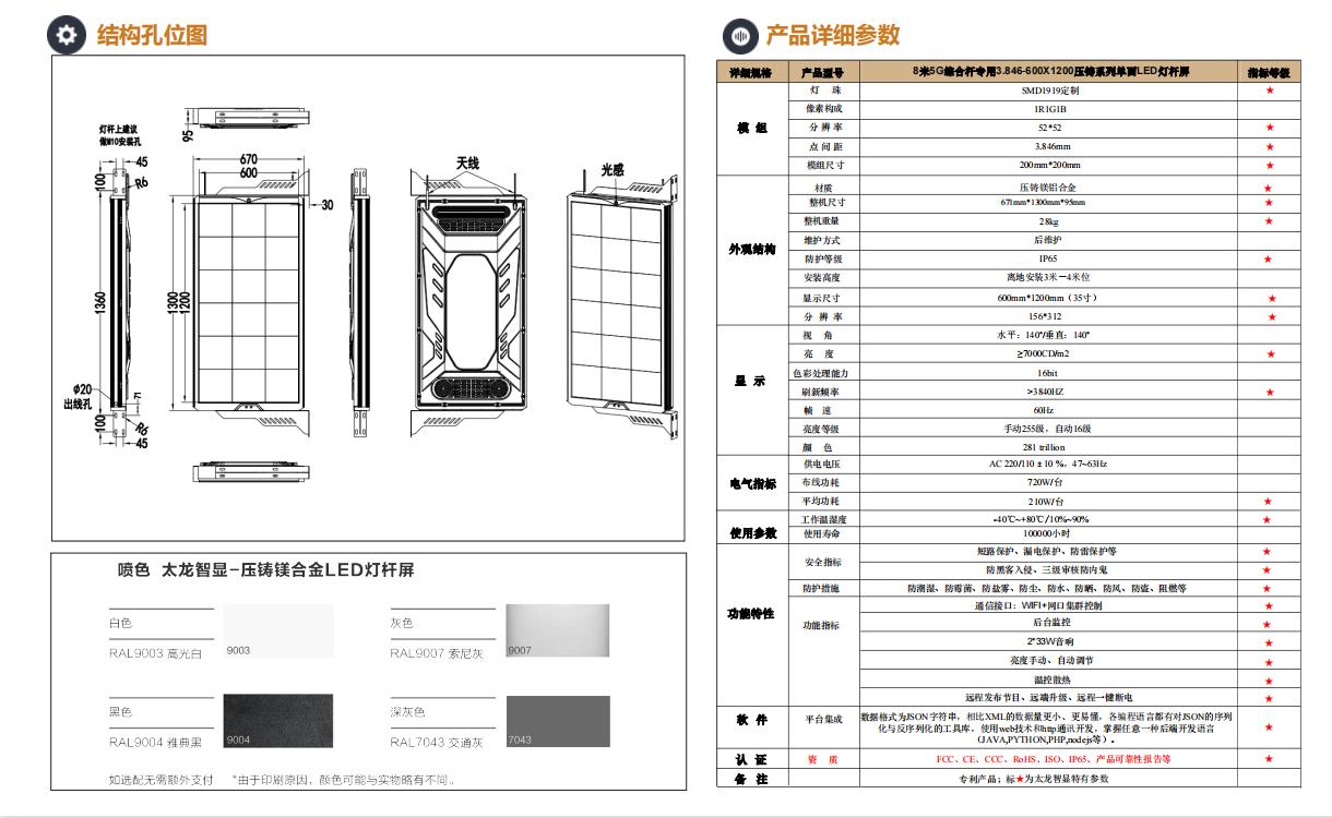 LED灯杆屏,灯杆屏,LED灯杆屏厂家